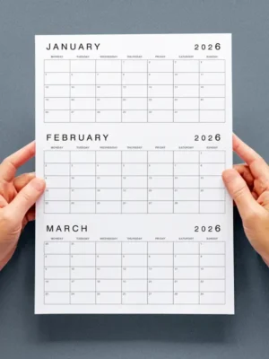 2026 Calendar Template - Printable PDF